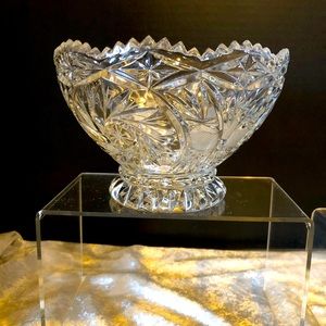Small crystal bowl from Germany